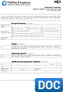 Form for name approval/change
